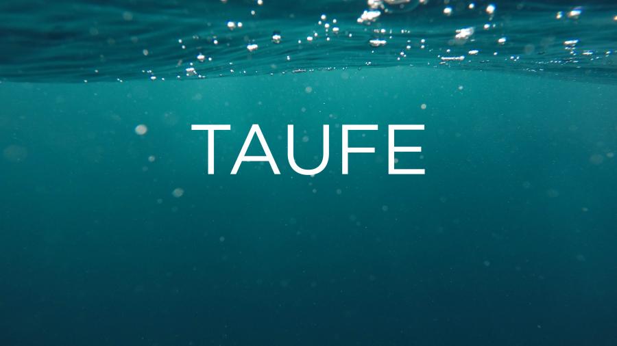 Taufe